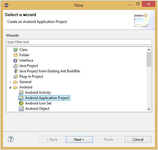 Create an Android Application